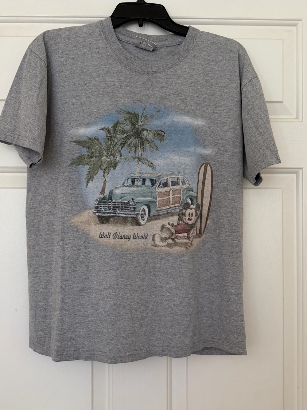 Vintage WDW Walt Disney World Mickey Mouse Surf Tee T-Shirt Size M L